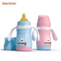 Baosheng Wholesale New Fashion 3 in 1 Food Grade Thermos Baby Milk Stainless Steel Feeding Bottle