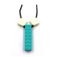 Eco-friendly silicone teething necklace for mum ,baby chew necklace, silicone teething beads bulk